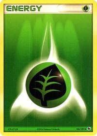Grass Energy - 104/109 (No E-Reader) - Deck Exclusives - Pokemon card