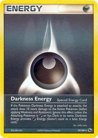 Darkness Energy (Special) - 93/109 (No E-Reader) - Deck Exclusives - Pokemon card