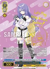 Let's Weiss Schwarz!! Moona Hoshinova (PR) - hololive production feat. Weiss Schwarz Ambassadors Premium Set - Weiss Schwarz card