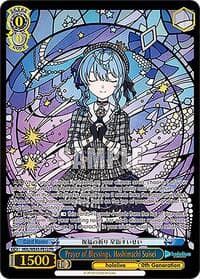 Prayer of Blessings, Hoshimachi Suisei (PR) - hololive production feat. Weiss Schwarz Ambassadors Premium Set - Weiss Schwarz card