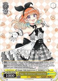 Happy 15th Anniversary!! Takanashi Kiara - hololive production feat. Weiss Schwarz Ambassadors Premium Set - Weiss Schwarz card