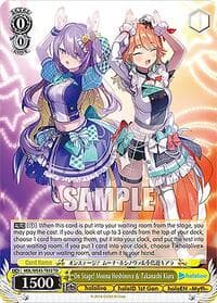 On Stage! Moona Hoshinova & Takanashi Kiara - hololive production feat. Weiss Schwarz Ambassadors Premium Set - Weiss Schwarz card