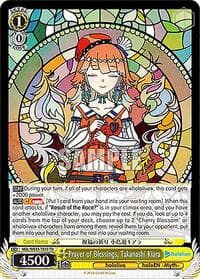 Prayer of Blessings, Takanashi Kiara - hololive production feat. Weiss Schwarz Ambassadors Premium Set - Weiss Schwarz card