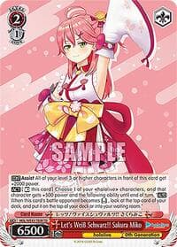 Let's Weiss Schwarz!! Sakura Miko - hololive production feat. Weiss Schwarz Ambassadors Premium Set - Weiss Schwarz card
