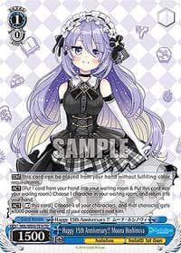 Happy 15th Anniversary!! Moona Hoshinova - hololive production feat. Weiss Schwarz Ambassadors Premium Set - Weiss Schwarz card