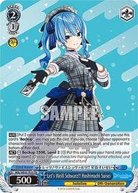 Let's Weiss Schwarz!! Hoshimachi Suisei - hololive production feat. Weiss Schwarz Ambassadors Premium Set - Weiss Schwarz card