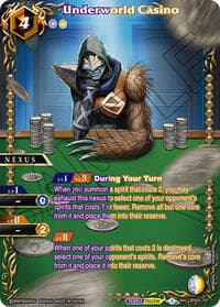 Underworld Casino (Box Topper) - Battle Spirits Saga Promo Cards - Battle Spirits Saga card