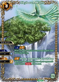 Skybound Falls (Box Topper) - Battle Spirits Saga Promo Cards - Battle Spirits Saga card