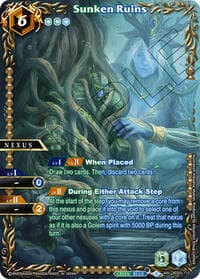Sunken Ruins (Box Topper) - Battle Spirits Saga Promo Cards - Battle Spirits Saga card