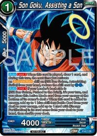 Son Goku, Assisting a Son (Deluxe Pack 2024 Vol.2) - Promotion Cards - Dragon Ball Super: Masters card