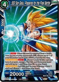 SS3 Son Goku, Preparing for the Final Battle (Deluxe Pack 2024 Vol.2) - Promotion Cards - Dragon Ball Super: Masters card