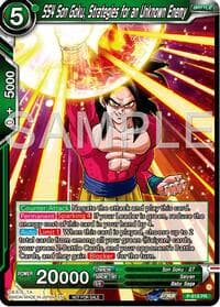 SS4 Son Goku, Strategies for an Unknown Enemy (Deluxe Pack 2024 Vol.2) - Promotion Cards - Dragon Ball Super: Masters card