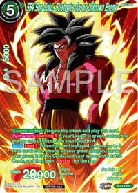 SS4 Son Goku, Strategies for an Unknown Enemy (Full Art) (Deluxe Pack 2024 Vol.2) - Promotion Cards - Dragon Ball Super: Masters card