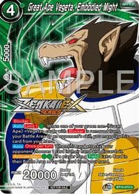Great Ape Vegeta, Embodied Might (Event Pack 15) - Promotion Cards - Dragon Ball Super: Masters card