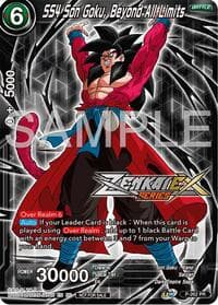 SS4 Son Goku, Beyond All Limits (Event Pack 15) - Promotion Cards - Dragon Ball Super: Masters card