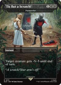 'Tis But a Scratch! - Dismember - Secret Lair Drop Series - Magic: The Gathering card