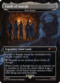 Castle of Aaargh - Dark Depths - Secret Lair Drop Series - Magic: The Gathering card