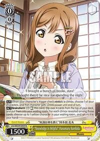 "Knowledge Is Helpful" Hanamaru Kunikida - Love Live! School Idol Festival Series 10th Anniversary Premium Booster - Weiss Schwarz card