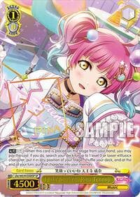 I Like Smiling, Rina Tennoji (SP) - Love Live! School Idol Festival Series 10th Anniversary Premium Booster - Weiss Schwarz card