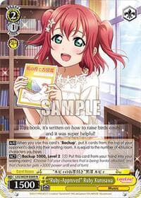 "Ruby-Approved" Ruby Kurosawa - Love Live! School Idol Festival Series 10th Anniversary Premium Booster - Weiss Schwarz card