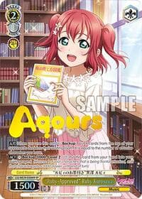 "Ruby-Approved" Ruby Kurosawa (FP) - Love Live! School Idol Festival Series 10th Anniversary Premium Booster - Weiss Schwarz card