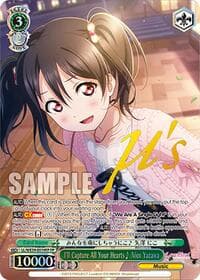 I'll Capture All Your Hearts Nico Yazawa (FP) - Love Live! School Idol Festival Series 10th Anniversary Premium Booster - Weiss Schwarz card