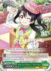 "Grace Over Flowers" Nico Yazawa - Love Live! School Idol Festival Series 10th Anniversary Premium Booster - Weiss Schwarz card
