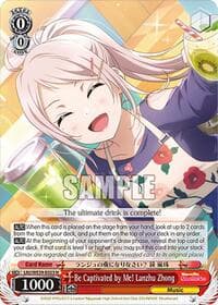 Be Captivated by Me! Lanzhu Zhong - Love Live! School Idol Festival Series 10th Anniversary Premium Booster - Weiss Schwarz card
