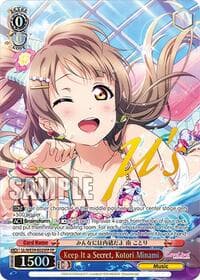 Keep It a Secret, Kotori Minami (FP) - Love Live! School Idol Festival Series 10th Anniversary Premium Booster - Weiss Schwarz card