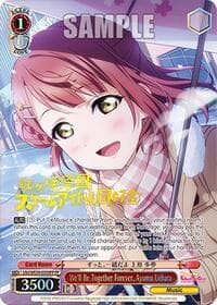 We'll Be Together Forever, Ayumu Uehara (FP) - Love Live! School Idol Festival Series 10th Anniversary Premium Booster - Weiss Schwarz card