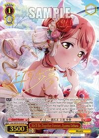 We'll Be Together Forever, Ayumu Uehara (SP) - Love Live! School Idol Festival Series 10th Anniversary Premium Booster - Weiss Schwarz card