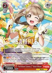 "Full-Bloom Cuteness" Kotori Minami - Love Live! School Idol Festival Series 10th Anniversary Premium Booster - Weiss Schwarz card