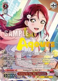 Waiting for You, Riko Sakurauchi (FP) - Love Live! School Idol Festival Series 10th Anniversary Premium Booster - Weiss Schwarz card