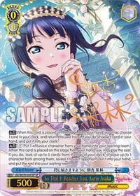 So That It Reaches You, Karin Asaka (SP) - Love Live! School Idol Festival Series 10th Anniversary Premium Booster - Weiss Schwarz card