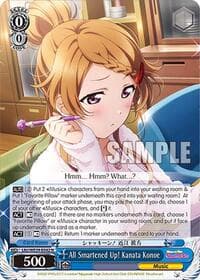 All Smartened Up! Kanata Konoe - Love Live! School Idol Festival Series 10th Anniversary Premium Booster - Weiss Schwarz card