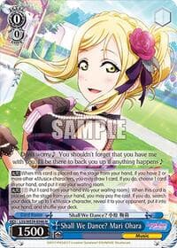 Shall We Dance? Mari Ohara - Love Live! School Idol Festival Series 10th Anniversary Premium Booster - Weiss Schwarz card