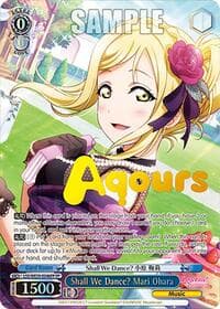 Shall We Dance? Mari Ohara (FP) - Love Live! School Idol Festival Series 10th Anniversary Premium Booster - Weiss Schwarz card
