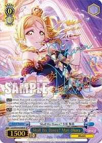Shall We Dance? Mari Ohara (SP) - Love Live! School Idol Festival Series 10th Anniversary Premium Booster - Weiss Schwarz card