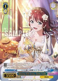 Relaxing With Emma, Emma Verde (SP) - Love Live! School Idol Festival Series 10th Anniversary Premium Booster - Weiss Schwarz card