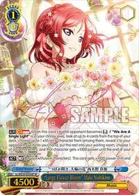 "Large Flower Bloom" Maki Nishikino (SP) - Love Live! School Idol Festival Series 10th Anniversary Premium Booster - Weiss Schwarz card