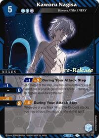 Kaworu Nagisa - Collaboration Booster 01: Halo of Awakening Pre-Release Cards - Battle Spirits Saga card