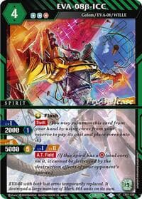 EVA-08b-ICC - Collaboration Booster 01: Halo of Awakening Pre-Release Cards - Battle Spirits Saga card