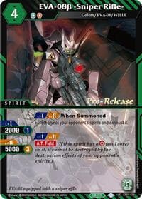 EVA-08b -Sniper Rifle- - Collaboration Booster 01: Halo of Awakening Pre-Release Cards - Battle Spirits Saga card