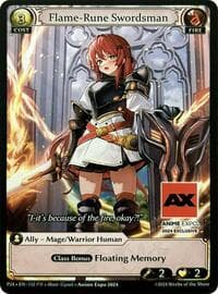 Flame-Rune Swordsman - Promotional Cards - Grand Archive TCG card
