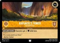 Rapunzel's Tower - Secluded Prison - Shimmering Skies - Disney Lorcana card