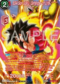 SS4 Son Goku, Defender of Life (Premium Alt-Art Card Set 2024 Vol.2) - Promotion Cards - Dragon Ball Super: Masters card