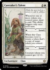 Caretaker's Talent - Promo Pack: Bloomburrow - Magic: The Gathering card
