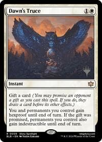 Dawn's Truce - Promo Pack: Bloomburrow - Magic: The Gathering card