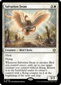 Salvation Swan - Promo Pack: Bloomburrow - Magic: The Gathering card