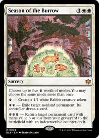 Season of the Burrow - Promo Pack: Bloomburrow - Magic: The Gathering card